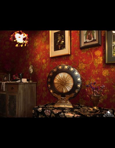 DC系列 神奇女侠 盾牌 道具复制品 宝丽石版