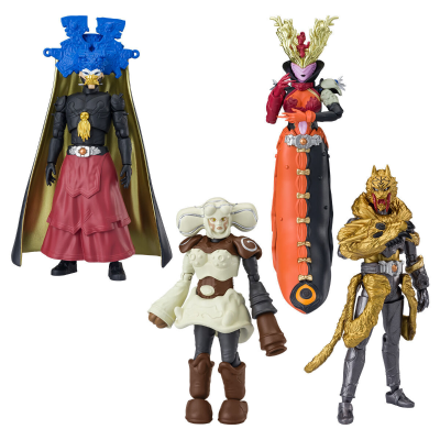 掌动O 假面骑士双骑 园咲家套装