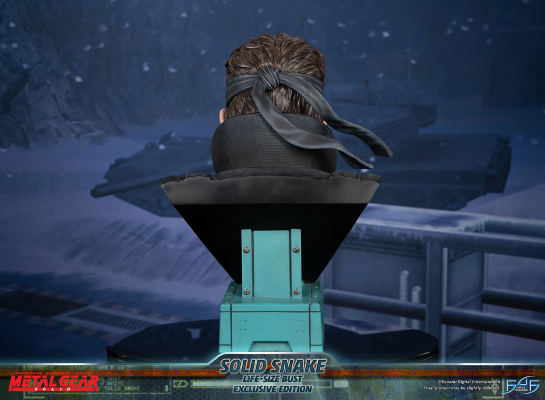 潜龙谍影 索利德·斯内克 等比例胸像