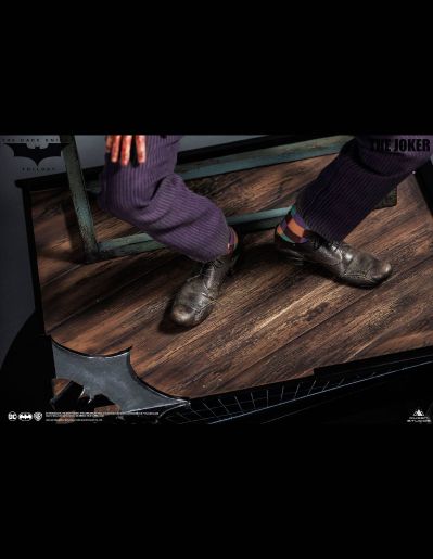 DC系列  蝙蝠侠：黑暗骑士 小丑 希斯莱杰 全身像