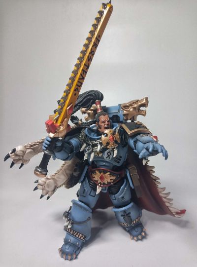 战锤40000 太空野狼 拉格纳 黑鬃