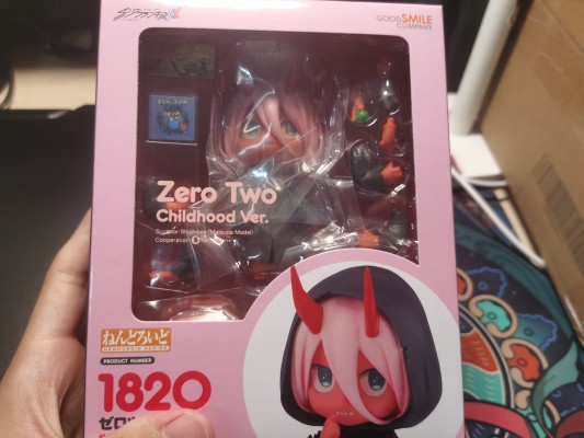 粘土人 #1820 DARLING in the FRANXX 零二 幼年期