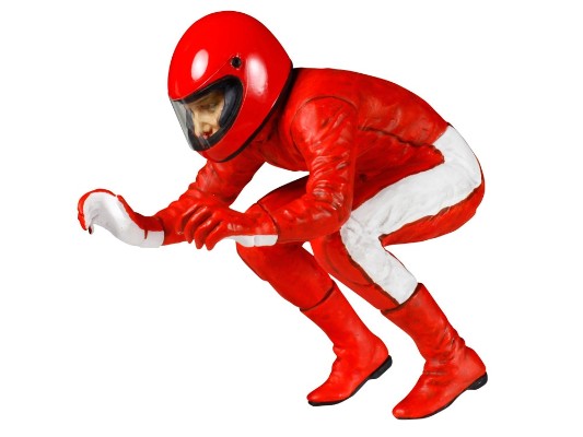 1/12 摩托车系列 No.123 骑手 全速姿势 （2013）