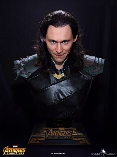 漫威系列 复仇者联盟3：无限战争 洛基 胸像