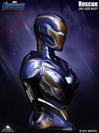 漫威系列 复仇者联盟4：终局之战 救援（佩珀·波兹） 49号装甲 胸像