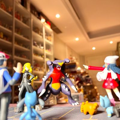 宝可梦比例世界 神奥地区 竹兰 与 烈咬陆鲨