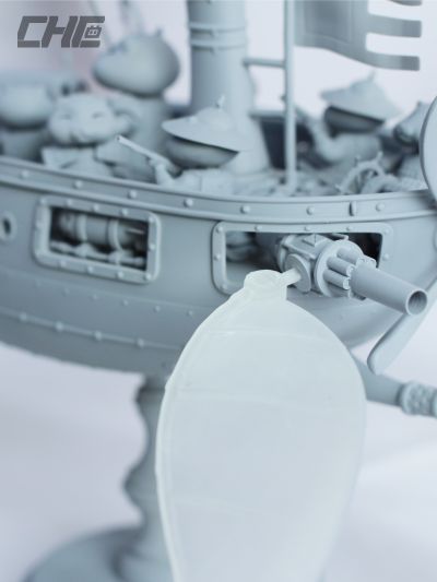 CHE手办原型大赛参赛品 猫兵鼠将-五翼斗舰