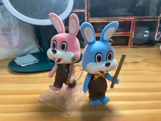 粘土人#1811b 寂静岭3 扑杀兔 (蓝色)