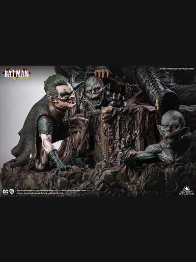 DC系列  DC漫画 狂笑蝙蝠侠王座 全身像