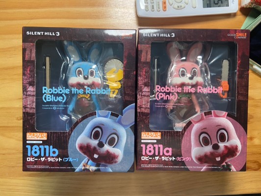 粘土人#1811b 寂静岭3 扑杀兔 (蓝色)