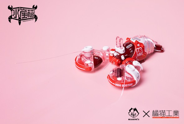 水产箱系列 003 波士顿龙虾 樱桃粉