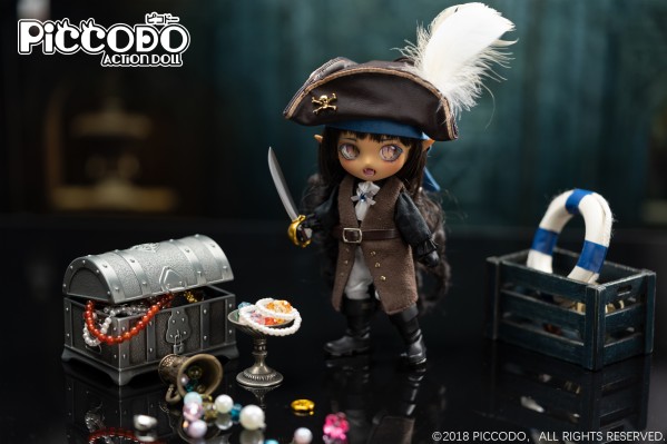 PICCODO 海盗套装 配件+娃衣 船长