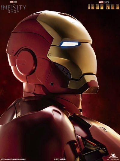 漫威系列 钢铁侠（2008） 钢铁侠 3号装甲 胸像