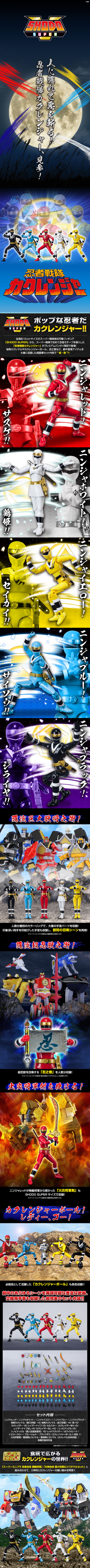 掌动 超级战队系列 忍者战队隐连者