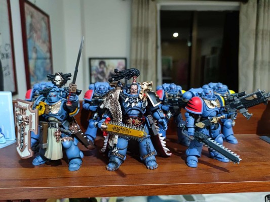 战锤40000 太空野狼 拉格纳 黑鬃