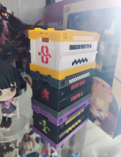 粘土人配件系列 新世纪福音战士新剧场版 EVA折叠收纳箱