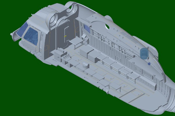 编号：05110 1/35 军用飞机系列 俄罗斯 卡-29 直升机