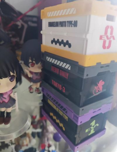 粘土人配件系列 新世纪福音战士新剧场版 EVA折叠收纳箱