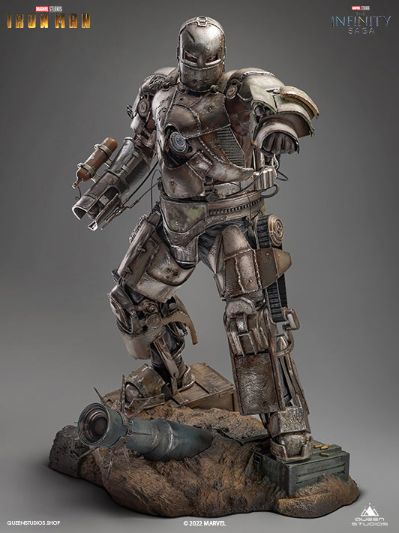 漫威系列 钢铁侠（2008） 钢铁侠 1号装甲 全身像