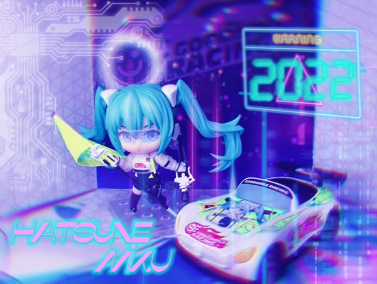 粘土人#1839 初音未来GT计划 赛车未来 2022