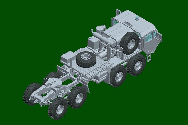 编号：07177 1/72 装甲车辆系列 M983拖车 与 AN/TPY-2 X波段雷达
