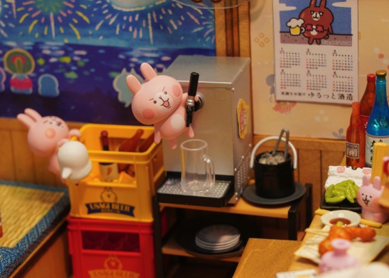 卡娜赫拉的小动物 P助与粉红兔兔 小巷的漫步横丁