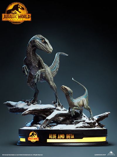 侏罗纪世界3 Blue 和 Beta 全身像