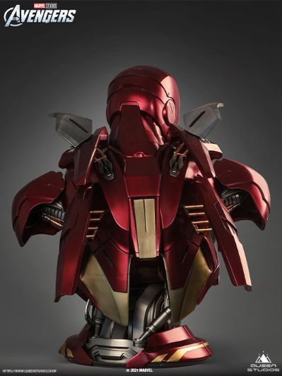 漫威系列 复仇者联盟 钢铁侠 7号装甲 胸像