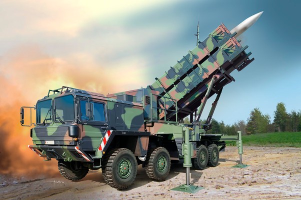 01088 1/35 MAN KAT1A1 15吨全地形8×8“爱国者”导弹发射车；德国