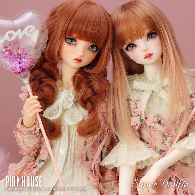 Super Dollfie SDGr女孩 抹茶 PINK HOUSE 五十周年纪念款