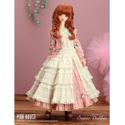 Super Dollfie SDGr女孩 抹茶 PINK HOUSE 五十周年纪念款