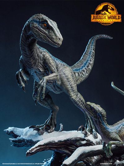 侏罗纪世界3 Blue 和 Beta 全身像