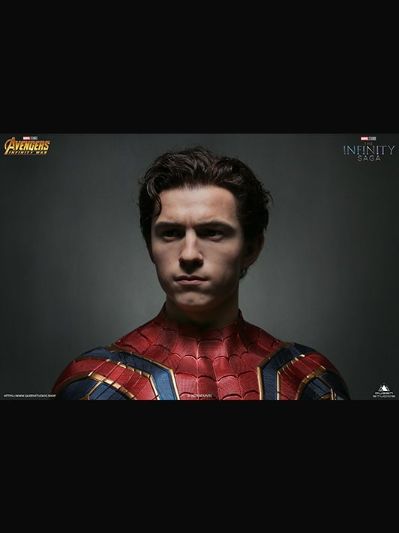 漫威系列 复仇者联盟3：无限战争 钢铁蜘蛛侠 胸像