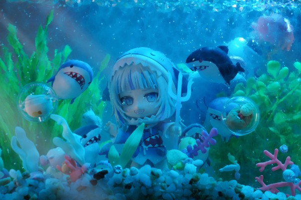 角落小伙伴 漂浮 海洋瓶