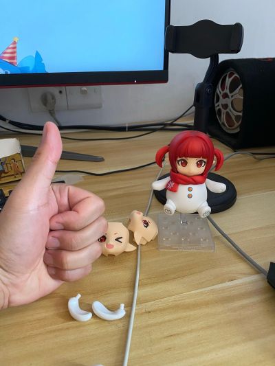 粘土人#1782 地下城与勇士 雪人装魔法师