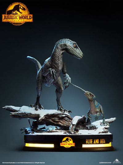 侏罗纪世界3 Blue 和 Beta 全身像