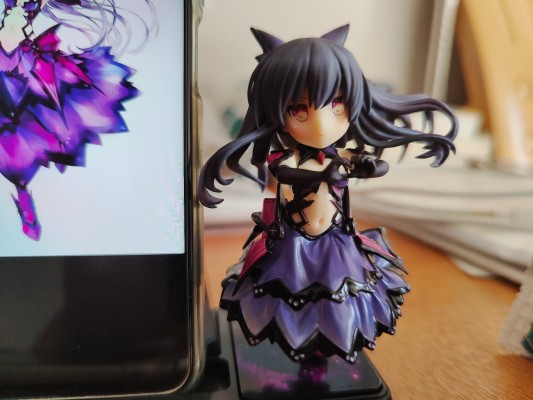 手机支架 美少女角色收藏No.18 约会大作战III 夜刀神十香