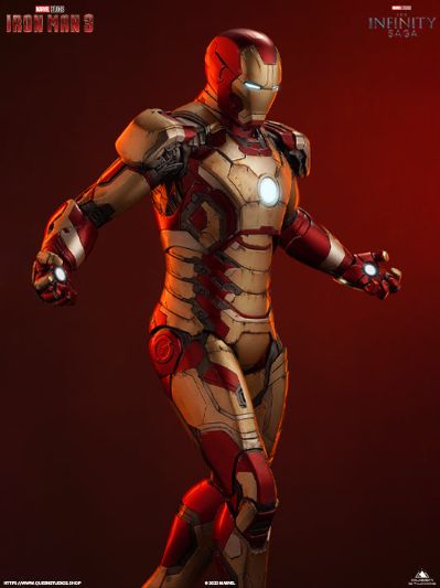 漫威系列 钢铁侠3 钢铁侠 42号装甲 全身像