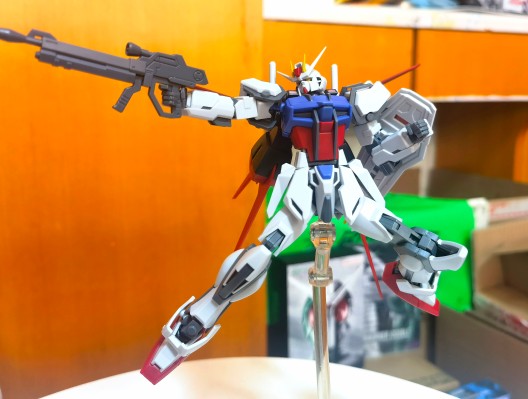 ROBOT魂＜机动战士系列＞ 机动战士高达SEED AQM/E-X01 翔翼型强袭装备+特效配件包 剧中版