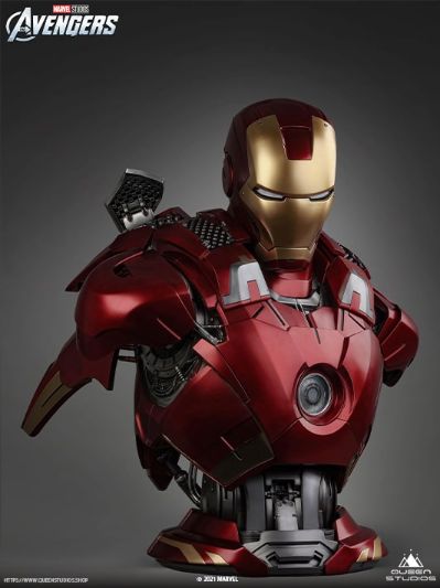 漫威系列 复仇者联盟 钢铁侠 7号装甲 胸像