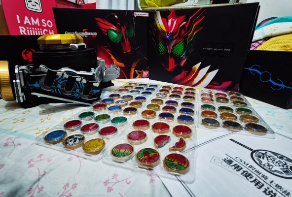 CSM 假面骑士欧兹系列 欧兹驱动器 完全套装 十周年纪念版