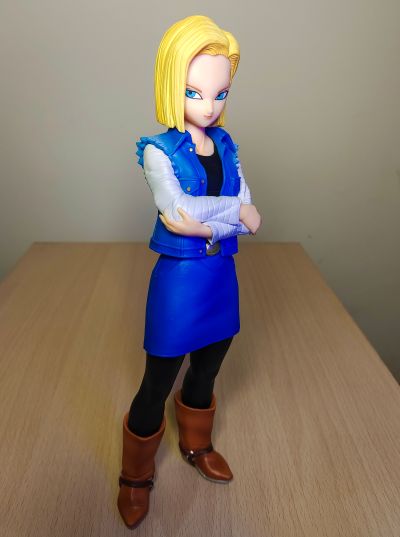 一番赏 龙珠EX 人造人的恐怖 C奖 大师级 人造人18号