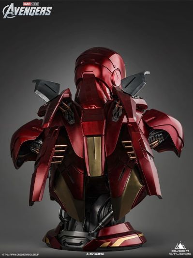 漫威系列 复仇者联盟 钢铁侠 7号装甲 胸像
