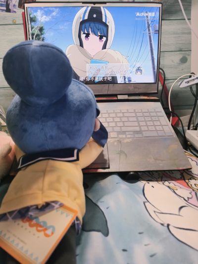 摇曳露营△趴趴 SP毛绒玩偶 “志摩凛”