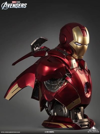 漫威系列 复仇者联盟 钢铁侠 7号装甲 胸像