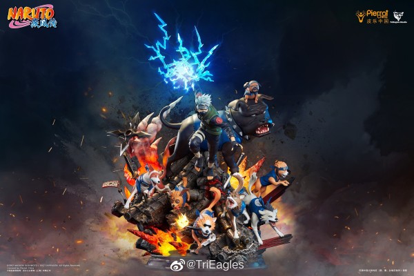 火影忍者 卡卡西 八犬