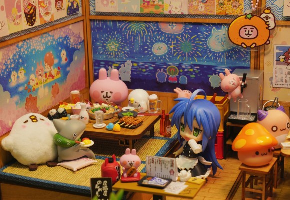 卡娜赫拉的小动物 P助与粉红兔兔 小巷的漫步横丁