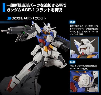 MG  机动战士高达AGE 高达AGE-1 全装备光辉型［设计师配色］