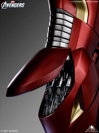 漫威系列 复仇者联盟 钢铁侠 7号装甲 全身像