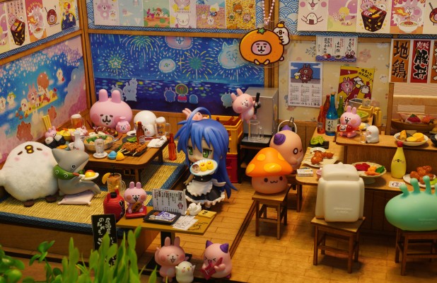 卡娜赫拉的小动物 P助与粉红兔兔 小巷的漫步横丁